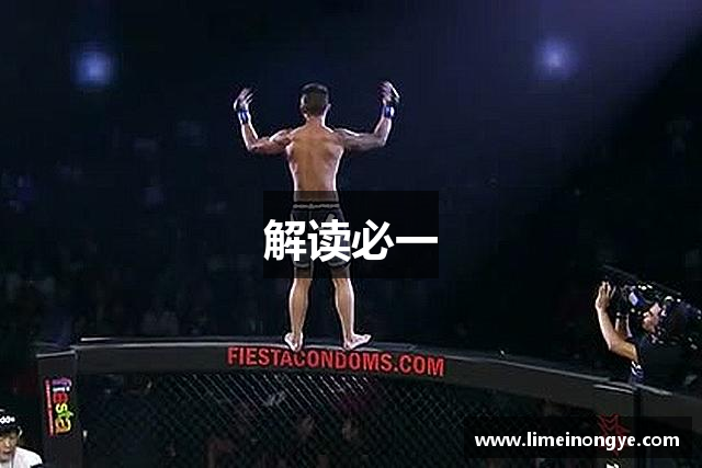 解读必一